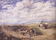 David Cox Keep the Left Road (mk47) oil on canvas